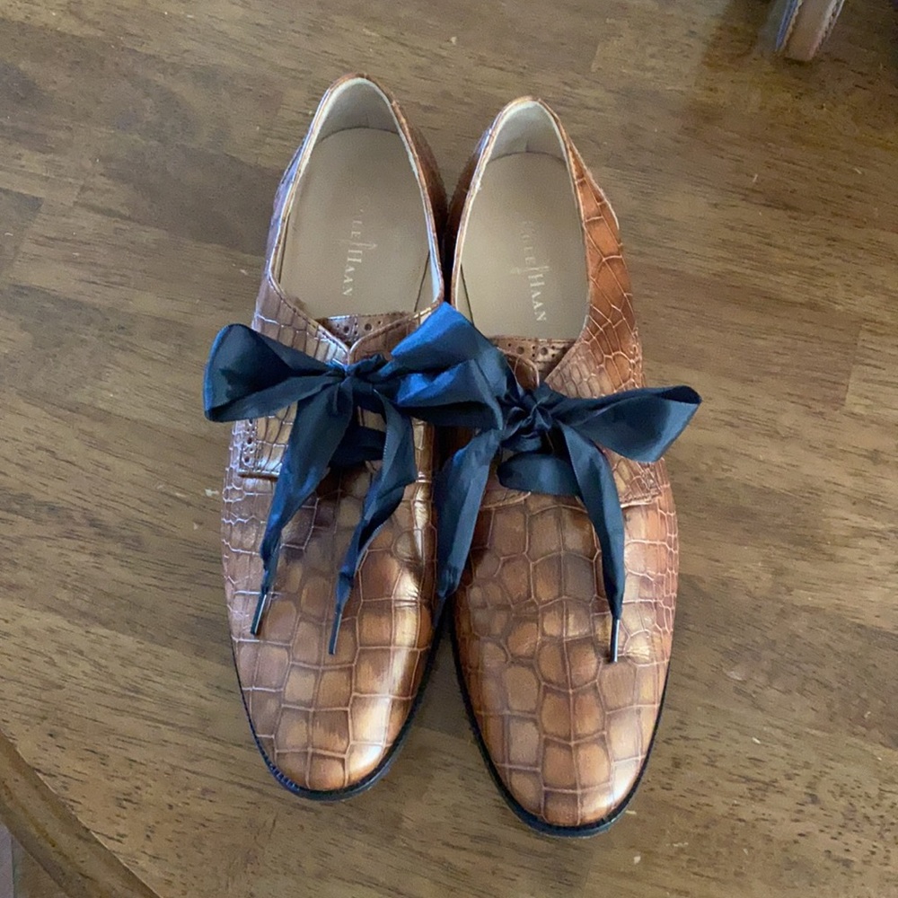 Cole Haan Breslyn leather Oxfords